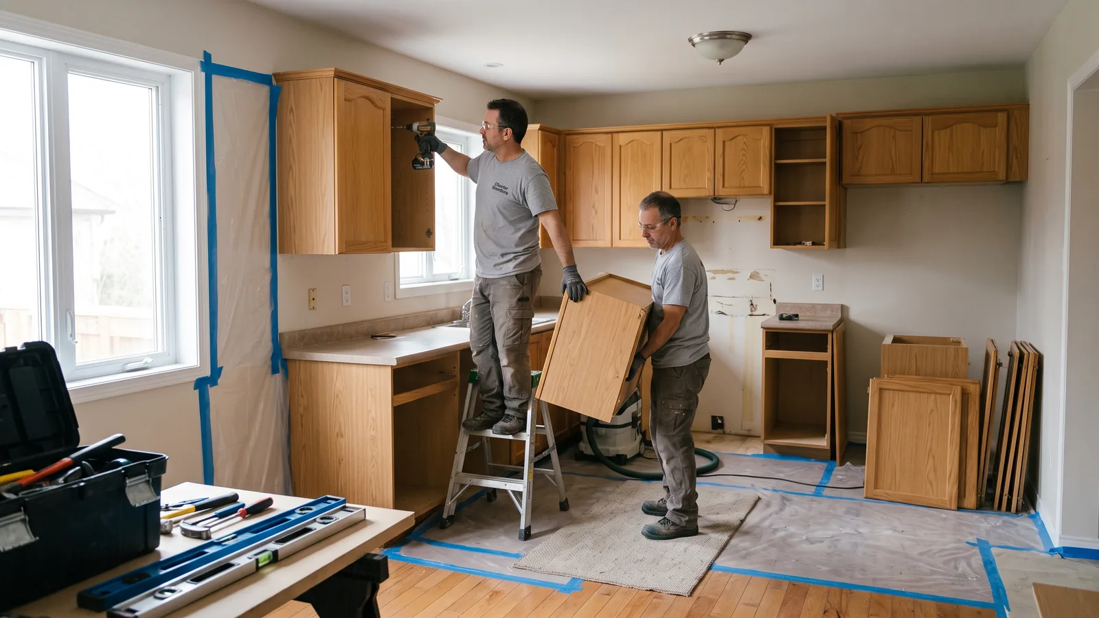 Chantier de démolition résidentielle à Côte-Saint-Luc